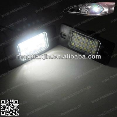 China Polycarbonate (PC) LED rear license plate light for VW Golf5 Passat Tiguan Touareg and Porsche for sale