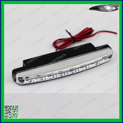 China DC 12V Car Daytime Running Lights Kit Car Daytime Running Lights Turn Signal Light 8 LED DRL Daylight Styling Head Lamp for sale