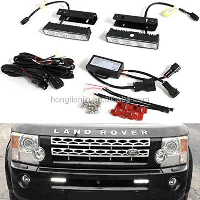 China Universal Fit Daylight 4 LED High Power LED Daytime Running Lights For Car SUV Truck LED DRL for sale