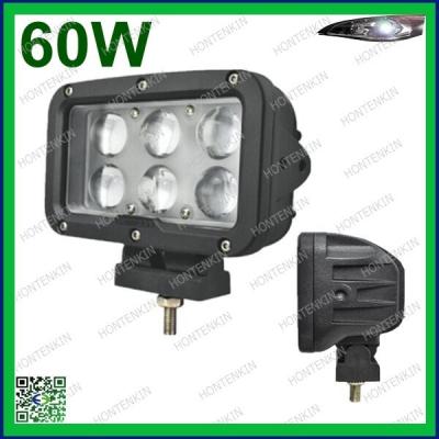 China Energy saving 60W LED die-casting aluminum housing work light for road, suv, atv, 4wd, truck for sale