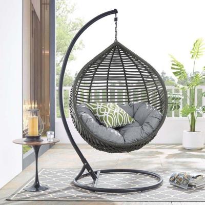 China Outdoor Patio Balcony Garden Egg Rattan Modern Good Prices Hanging Chair Furniture Swing Chair for sale