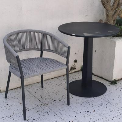 China New Design Garden Yard Chair Modern Leisure Furniture Outdoor Restaurant Rattan Chair for sale