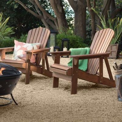 China Modern Patio Waterproof Beach Chair Folding Outdoor Plastic Wood Garden Adirondack Chair for sale