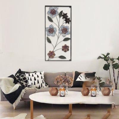 China Luxury Wall Art Word Metal Frame Metal Sheet Art Deco Metal Wall Decor 2 Pieces Home Hotel Decoration Sheets for sale