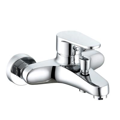 China Without Slide Bar Shower Mixer Taps Bath And Shower Faucets BRASS Shower Faucet for sale