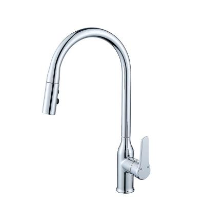 China Metered Faucets Kitchen Faucet Led Heater Kitchen Pull Out Smart Automatic Faucet Kitchen Faucet for sale