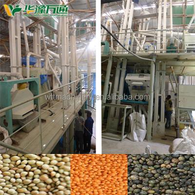 China factory price lentil peeling machine and lentil sheller machine for sale 10-500T/D for sale