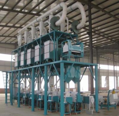 China Modern automatic flour production industry wheat flour milling plant for sale for sale