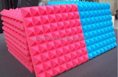 China Sound Absorbing Wall Panel Studio Foam Acoustic Isolation /Dampening Wedge Shape/Rack Eggs/Pyramid Shape/Curragted Shape for sale