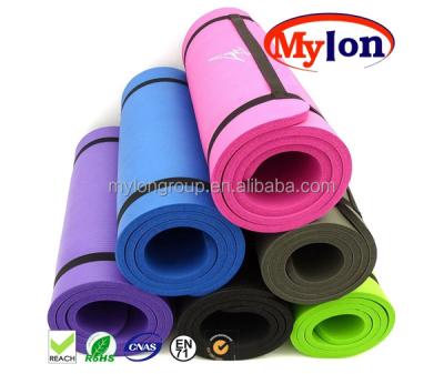 China Yoga Balance Go Versatile Anti-Tear 1/2-Inch Exercise Yoga Mat Extra Thick High Density Yoga Mat With Carrying Strap for sale