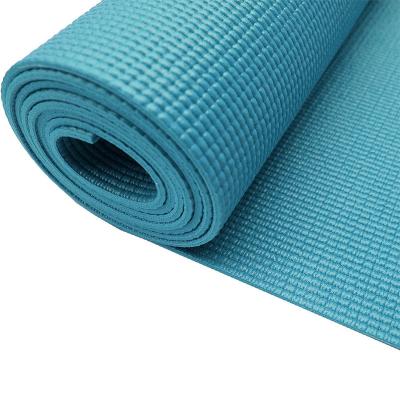 China Anti-slippery stylish printed PVC yoga exercise mat with thick padding and non slip outdoor ideal for indoor and outdoor use for sale