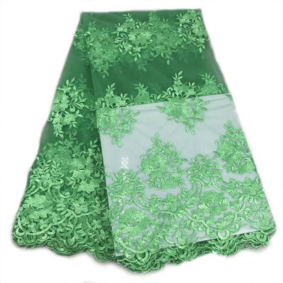 China Other Latest Design KEER FC201906 Polyester Jacquard Brocade Nigerian Women Embroidery Fabric Wedding African Jacquard Lace Fabric for sale