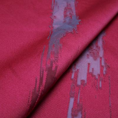 China Memory JDD3317 M-L Abstract Jacquard Ordinary 100% Polyester Organza Woven Fabric for sale