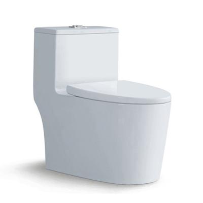 China Newly Improved Dual-Flow Solana 8008 Ceramic Three-Hole Super Swirl Flush One-Piece Toilet Silent Pumping for sale