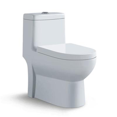 China New Hot Selling Solana 8011 Dual-Stream Powerful Modern Single Button Jet Siphon One-Piece Toilet Powerful for sale