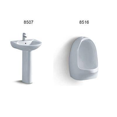 China 8516+8507 Modern Bathroom Toilet and Sink Set Urinal for sale