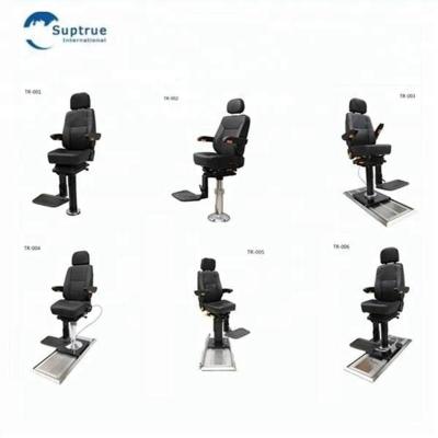 China Boat/Vessel/Boat Suptrue Boat Chairs Marine Real Leather Cover Pilot Chair for sale