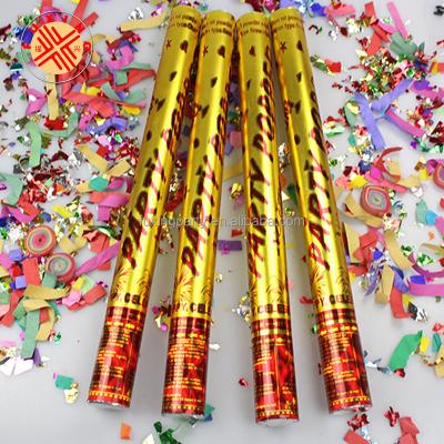 China Party Fuxing Famous Brand World Famous Festival Confetti Hot Popular Golden Snap Button Factory for sale