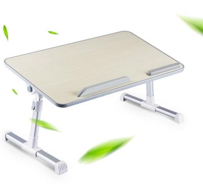 China 2021 Eco-Friendly New Mini Folding Foldable Desk Table Laptop Desk Lady Computer Lady Folding Computer Desk for sale