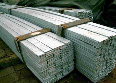 China Cold Drawn / Pickling Stainless Steel Flat Bar , JIS 201 202 301 for sale