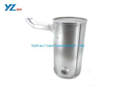 China Hyundai Excavator Exhaust Muffler For R60-7 Silver Colour zu verkaufen