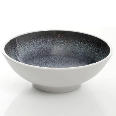 China High quality hotel custom wholesale starry gray round restaurant melamine ramen stocked durable bowl for sale