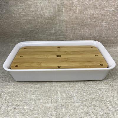 China High quality cheap sashimi sushi dishes rectangle japanese restaurant stocked plastic dish for sale