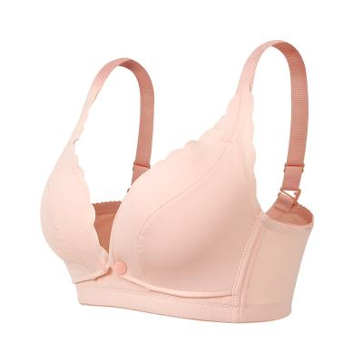 China Antibacterial High Quality Maternity Feeding Breastfeeding Women Plus Size Nursing Bra for sale