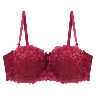 China Seamless sexy design plus size wholesale high quality lace bra for women for sale