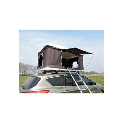 China Straight Tether Type 2021 Cheapest Camping Hard Shell Car Roof Top Tent Folding Camper Tents for sale