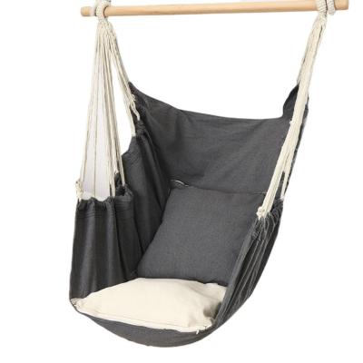 China 2021 modern new type hot sale hammock chair foldable living room stand foldable macrame swing for sale