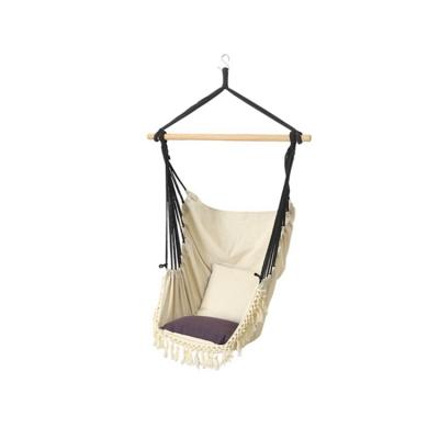 China Modern Wholesale High Quality Outdoor Swing Hammock Camping Chair With Storage Bag for sale