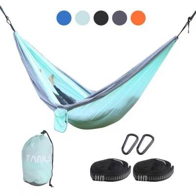 China Adult wholesale anti-rollover factory ripstop fabric camping nylon hammock directly for sale