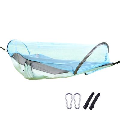 China Service 2 Person Adult High Quality Mosquito Net Portable Nylon Waterproof Camping Hammock for sale