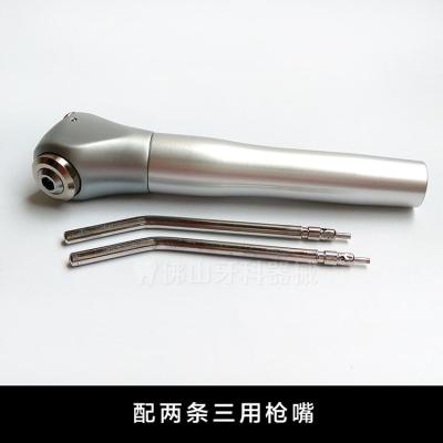 China Dental Hot Sale Cheap Unit Price Dental Straight Curve Syringe Spare Part Triple /chair Unit Syringe for sale