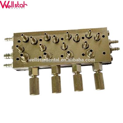 China 4 In 1 Valve Wholesale Dental Unit /chair Manufacturer Dental Material Dental Unit Chair Spare Parts for sale