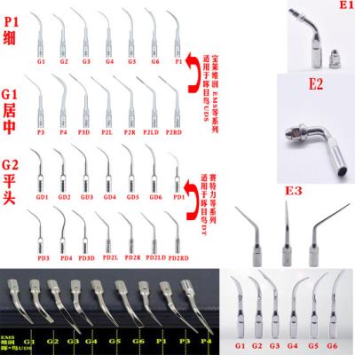 China Dental Spare Parts Ultrasonic Scaler Tips Handle DTE Detachable Ultrasonic Scaler Handpiece Tilts DTE Handle for sale