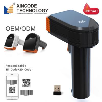 China ABS+PC Xincode Scanner USB Barcode Scanner New Product Qr Code Reader Wired BT Barcode Scanner Radio Handheld 1D 2D Barcode Reader for sale