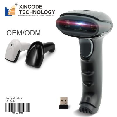 China ABS+PVC+PC Xincode laser barcode scanner laser scanner module for supermarket retailer shop wireless barcode scanner for sale