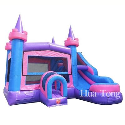 China Plato Commercial Kids Jumping Bounce Inflatable Bouncy Castle Bed Bouncy House PVC Tarpaulin for sale