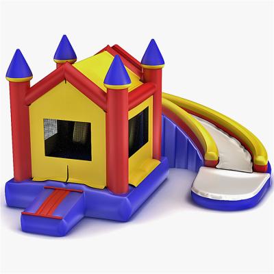 China Fire Proof Inflatable Bouncy Castle/Middle Pencil Shape Jumping Castle/Popular Inflatable Bouncy House for sale