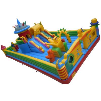 China Game for kids hot sale outdoor inflatable fun city/giant inflatable amusement park/inflatable fun city for kids for sale