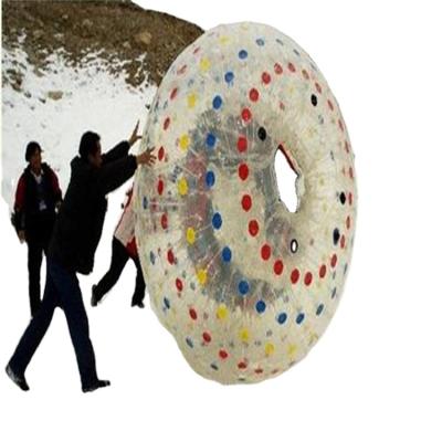 China Toy Best Price Inflatable Funny Earth Snow Inflatable Adult Zorb Ball Grass Rolling Ball For Sale for sale