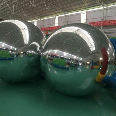 China Event Activity Advertising Inflatables Inflatable Glowing Inflatable Disco Mirror Ball Balloon For Decoration for sale