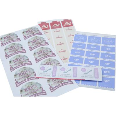 China Waterproof High Quality Colorful Custom Printing Label Stickers Wholesale Stickers for sale