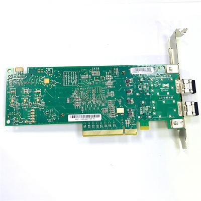 China Competitive Price Fiber Optic Card Dual Port LPE32002-M2 SFP 32 Gigabyte HBA Network Cards for sale