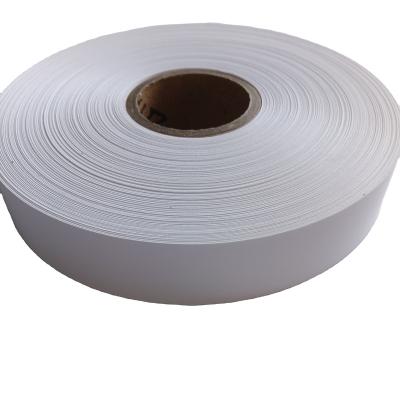 China Factory Wholesale High Tenacity Nylon Polyester Taffeta Tape Ribbon Label Roll For Thermal Transfer Printing for sale