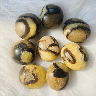 China Wholesale Natural DONGHAI Dragon Septarian Stone Polished Crystal Palm Stones For Chakra Healing for sale