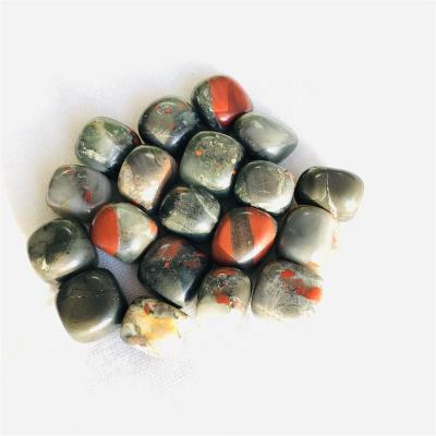 China Wholesale Natural Polished 2-3cm Tumbled Cube Stone in DONGHAI Crystal African Bloodstone for Healing for sale