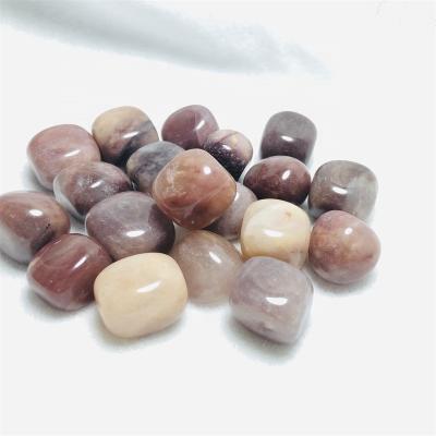 China China Crystal Gravel Crystal Crafts Natural Purple Aventurine Tumbled Stone For Healing Meditation for sale